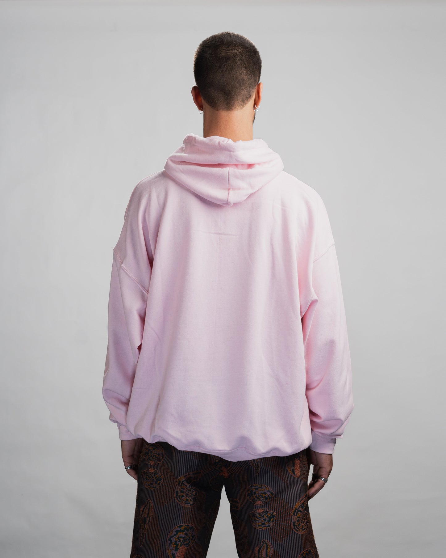 Hoodie - Never Established - Pink